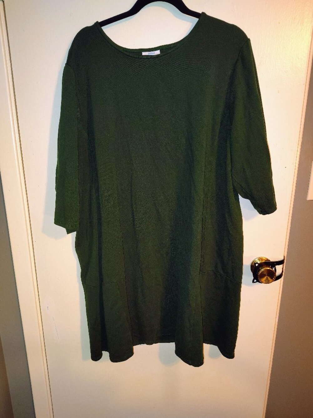 3x green jjill dress
